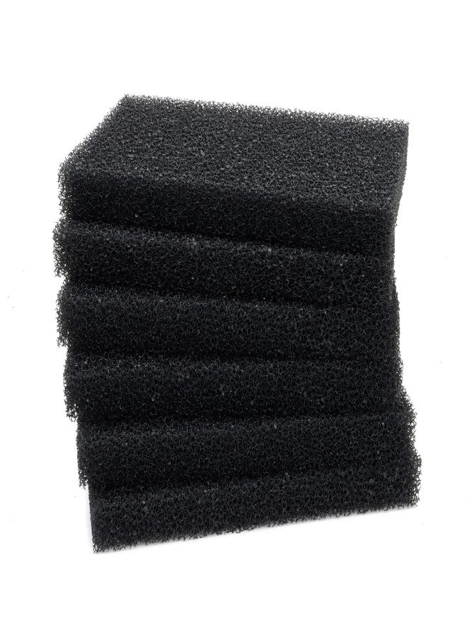 AFACYGN Aquarium Bio Filter Media Sponge, 6.28 x 4 x 0.78 inch 6 Pack Cut-to-Size Foam for Aquarium Fish Tank (6 pcs) - Image 2